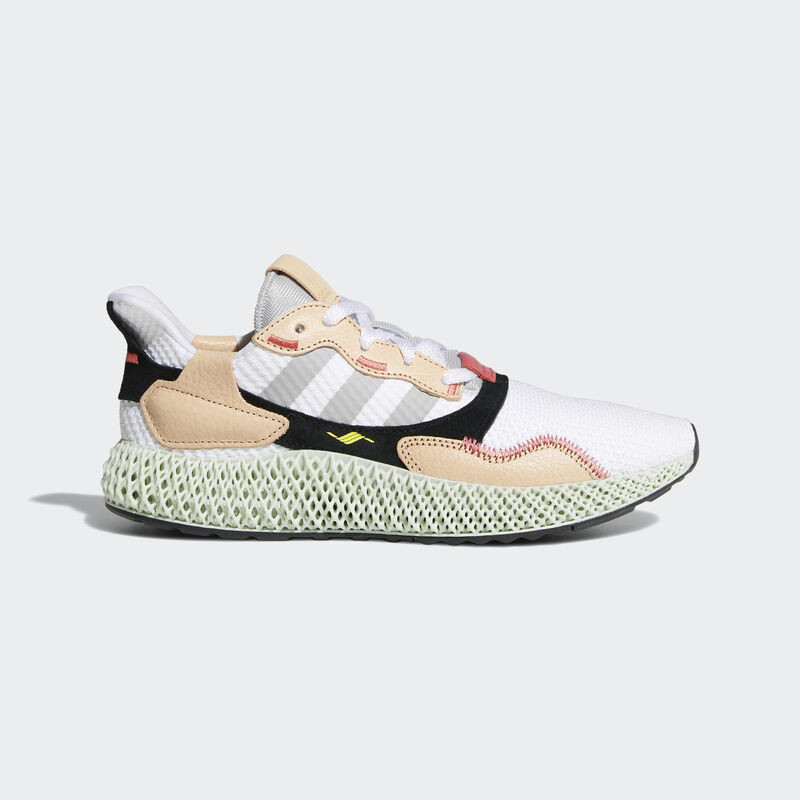Hender Scheme x adidas ZX 4000 4D White | F36048 | Grailify